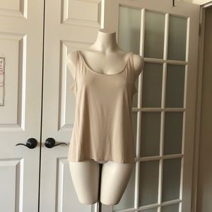 Eileen Fisher Low Round Neck Tank Top